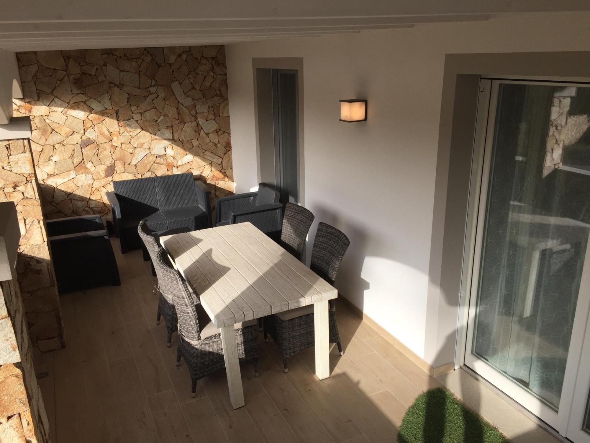 Residence Elegance Ville Ed Appartamenti A Porto Pino Exteriör bild