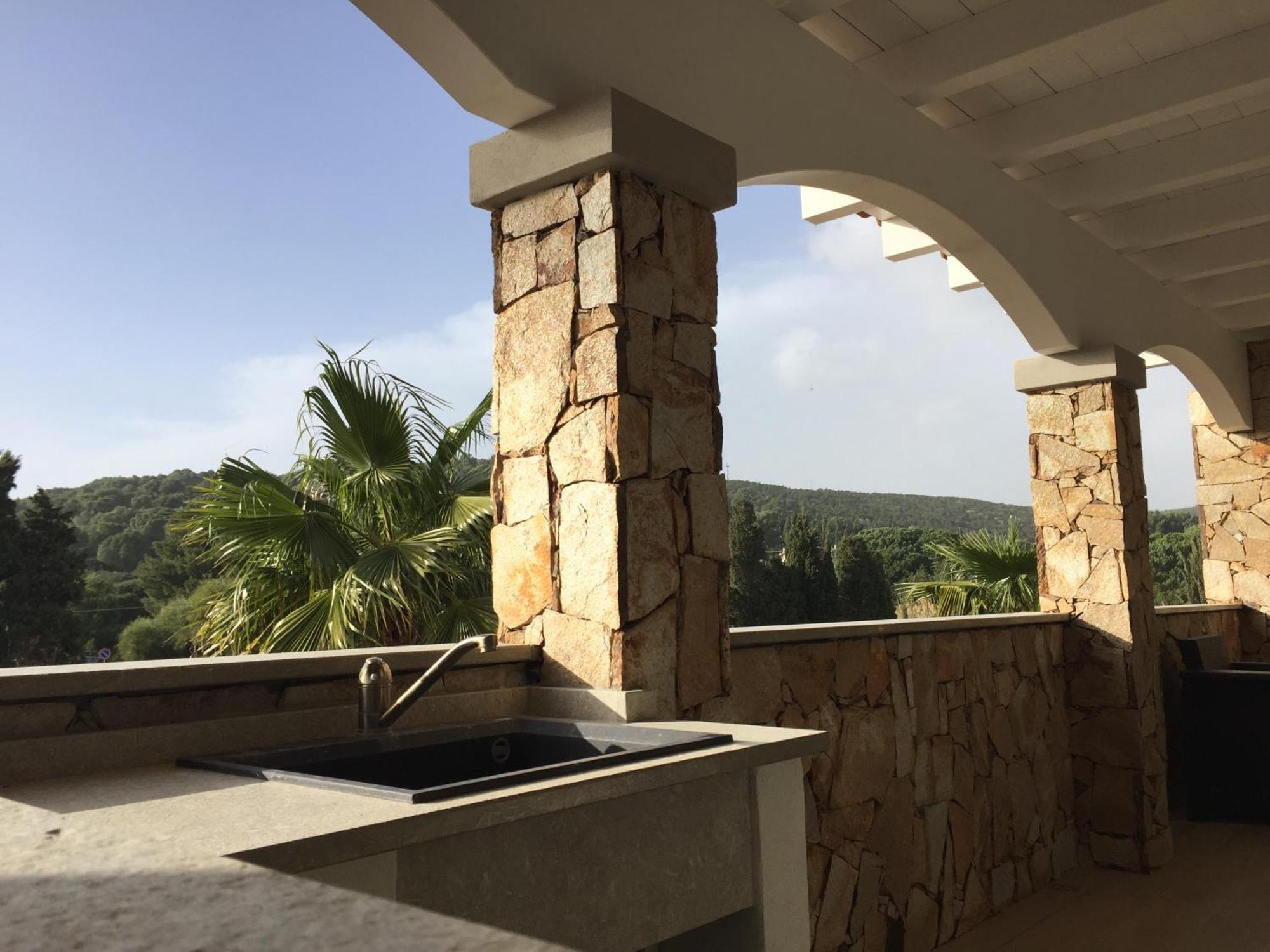 Residence Elegance Ville Ed Appartamenti A Porto Pino Exteriör bild