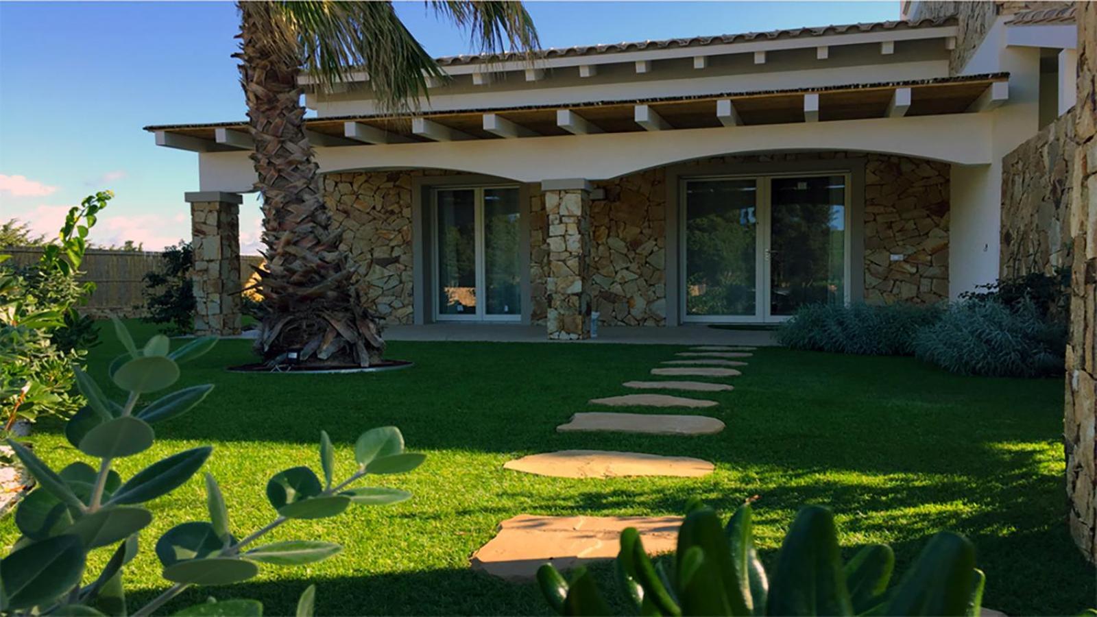Residence Elegance Ville Ed Appartamenti A Porto Pino Exteriör bild